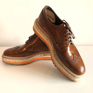 Prada Platform Brogues 36